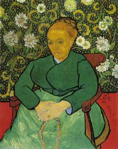  Augustine Roulin, La Berceuse - Vicent van Gogh - Arles 1888