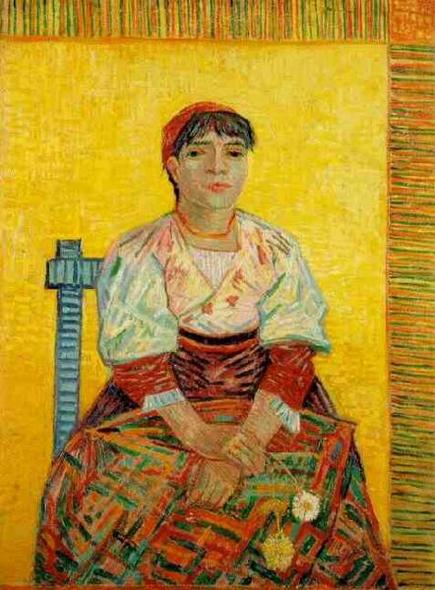 L'italienne - Vincent van Gogh - Arles 1888
