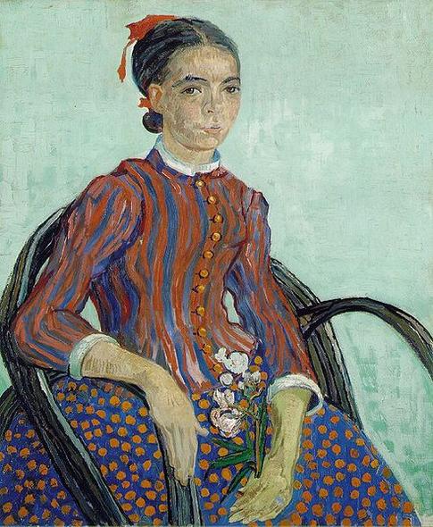  La Mousmé - Vincent van Gogh - Arles 1888