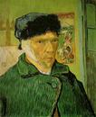 Vincent van Gogh Self-portrait with bandaged ear, Arles 1889