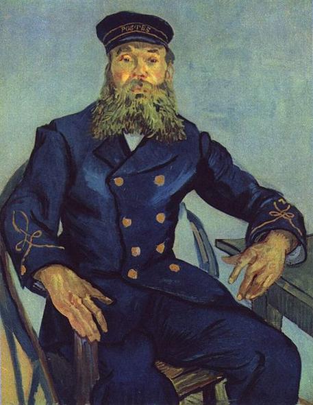 Joseph Roulin (the Postman) - Vincent van Gogh - Arles 1888