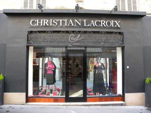 Christian Lacroix shop in Arles France