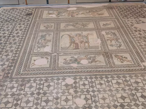Aiôn mosaic - Arles Museum of Antiquity