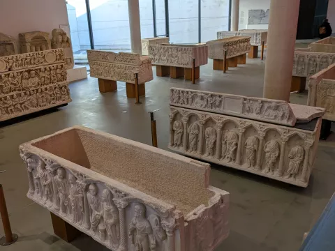 Sarcophagus of Phaedra and Hippolytus - Arles Museum of Antiquity